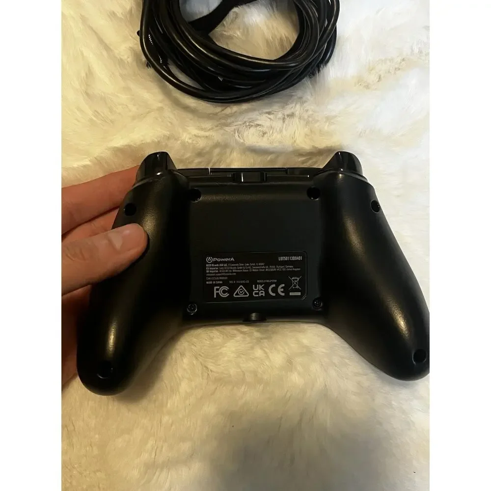 PowerA Wired Xbox Series Controller Black 9ft USB-C Ergonomic for Xbox One PC